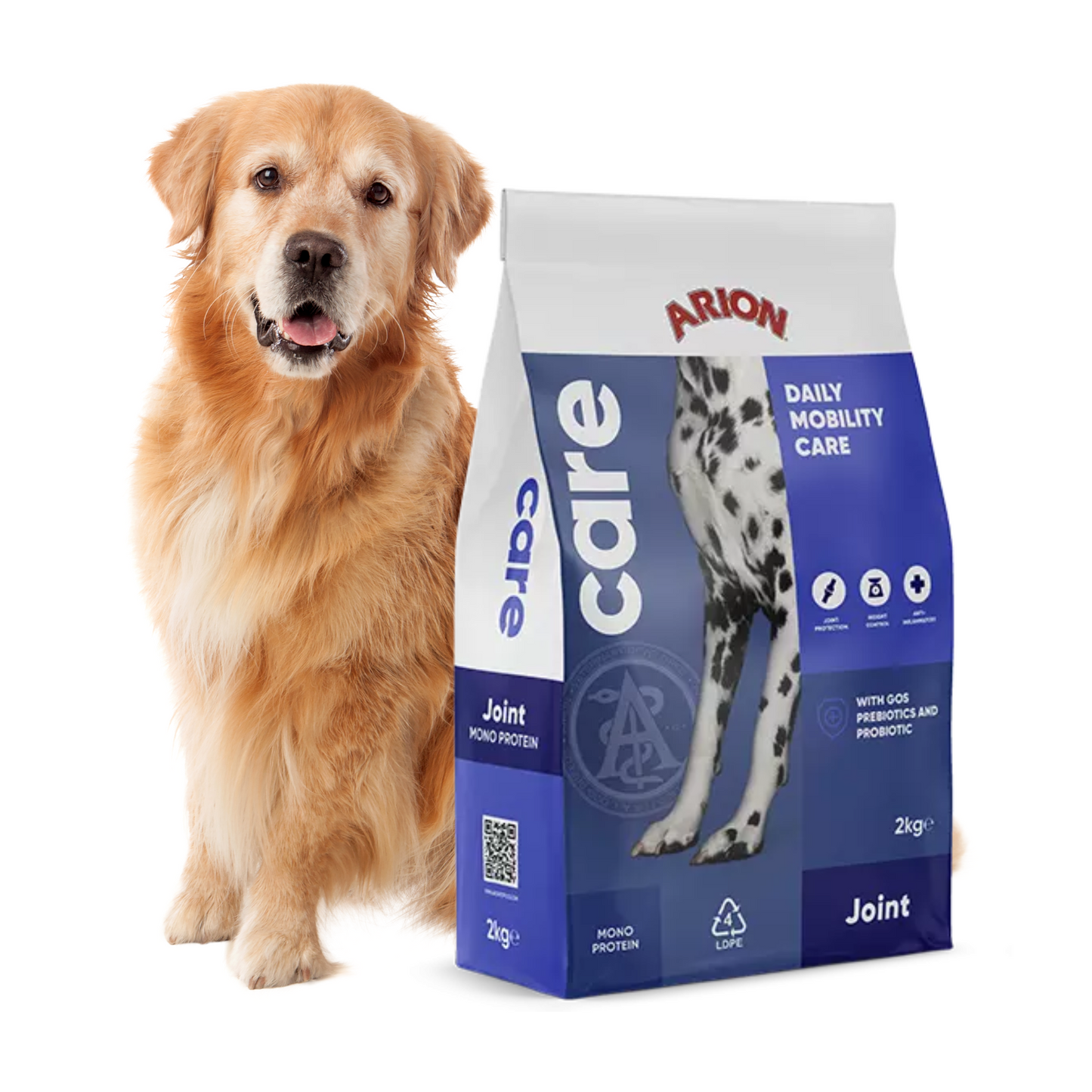 Croquettes chien JOINT - soutien articulation ARION CARE - 2kg Fabuldog