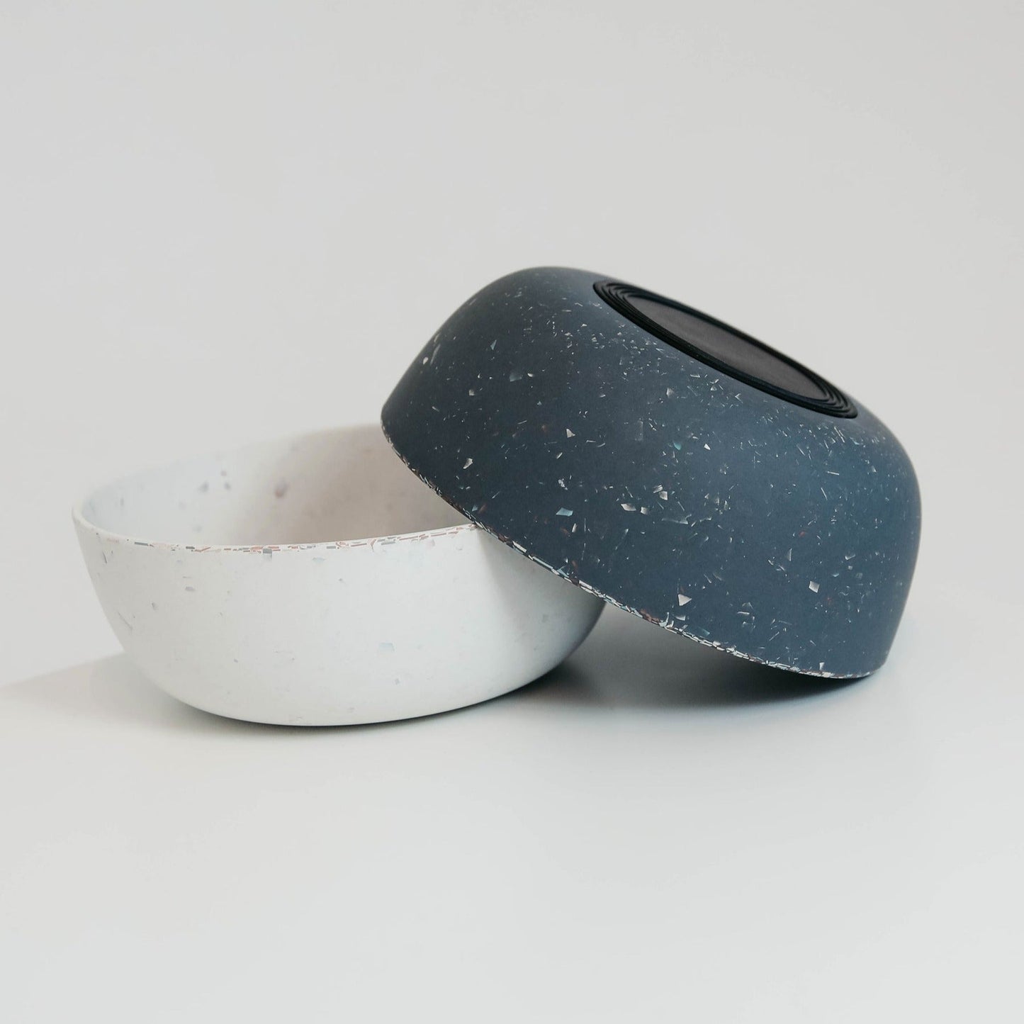 Gamelle chien bamboo terrazzo gris Fabuldog