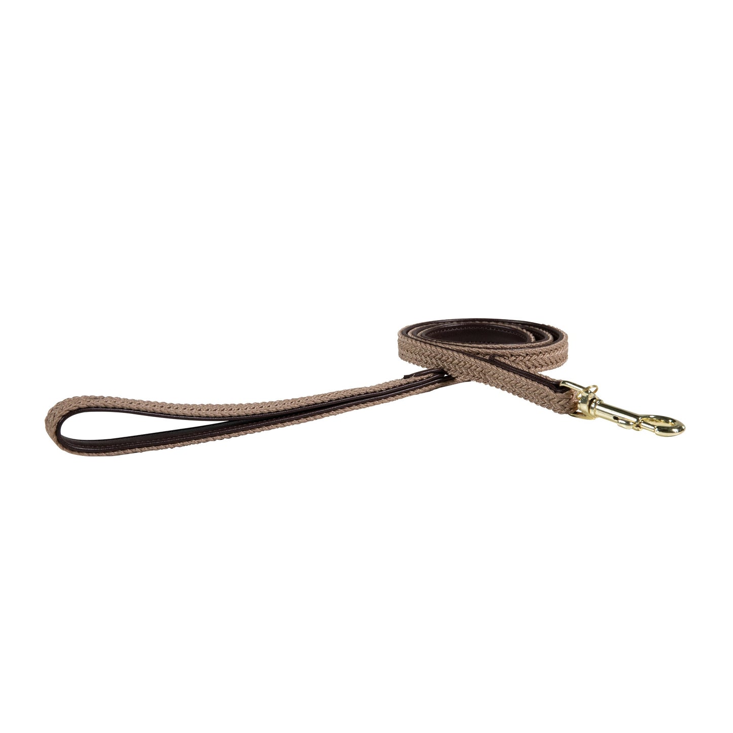 Laisse corde tressée 1.20m gris Fabuldog