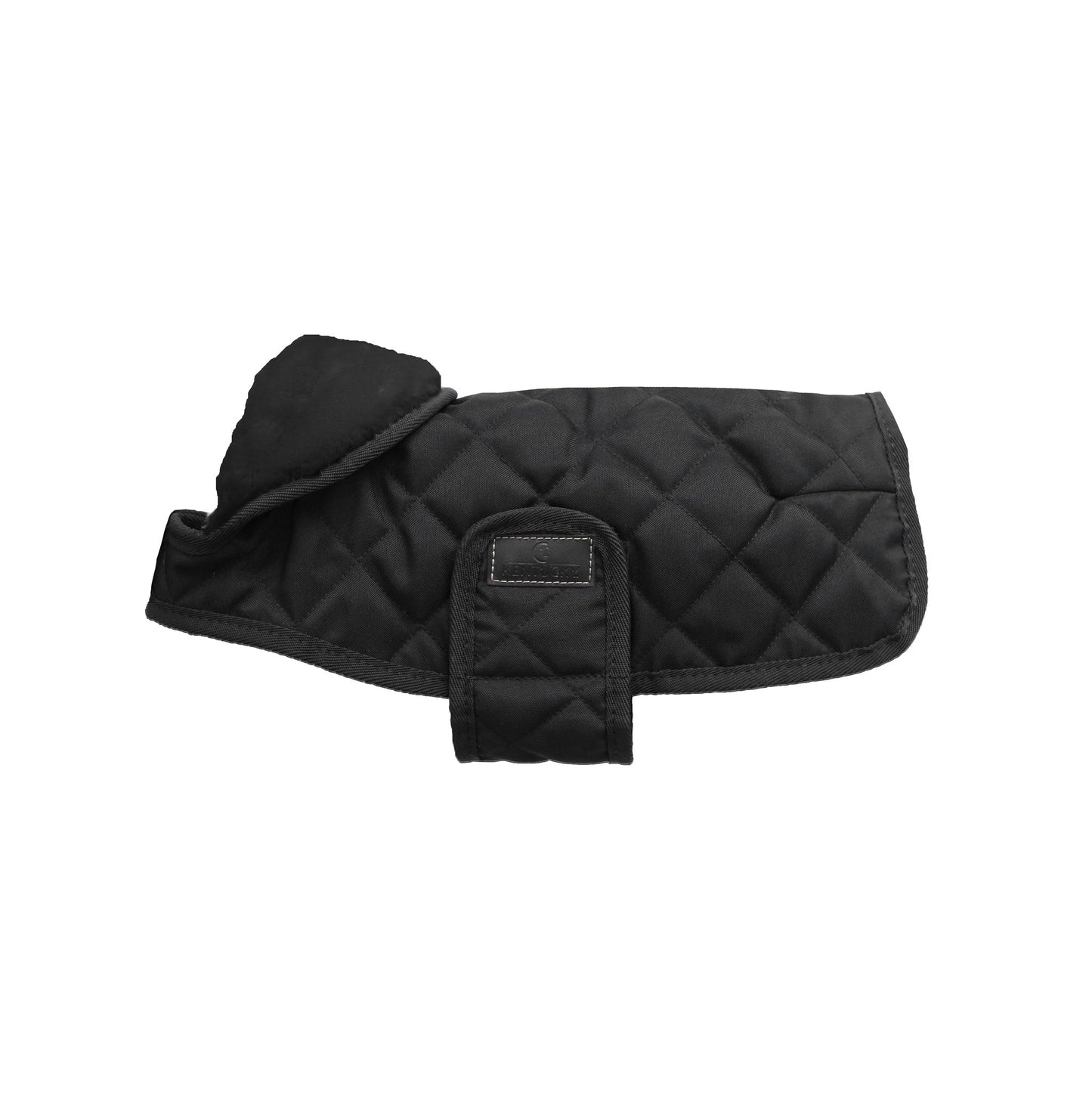 Manteau pour chien matelassé chic Noir Fabuldog
