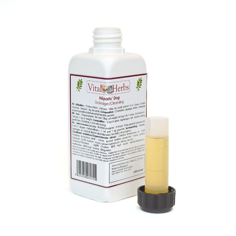 Hépato Dog Chien Chat - Vital Herbs