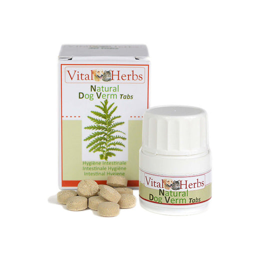 Natural Dog Tabs Verm - Vital Herbs