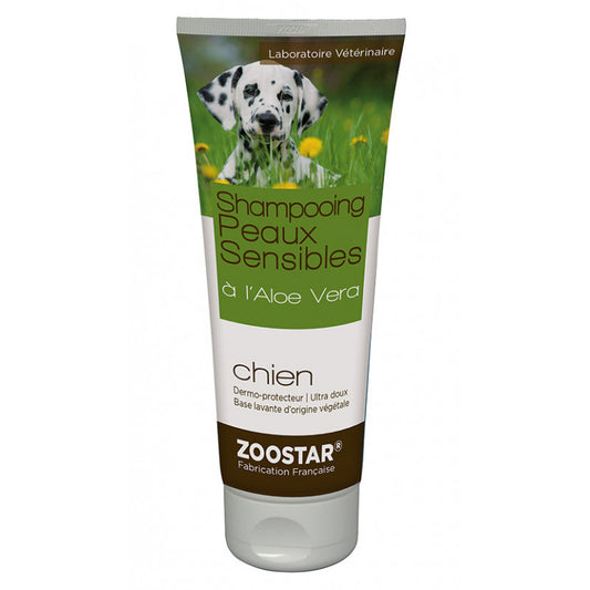 Shampoing peau sensible chien Zoostar